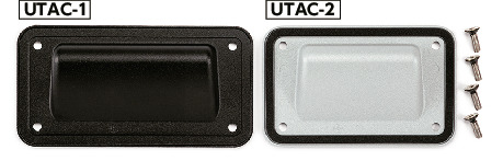 UTAC-127-1-BK｜ジンクポケット取っ手 L 127 L1 100 L2 72 L3 88