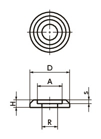 LY-16A｜座金 D 16｜NBK【鍋屋バイテック会社】