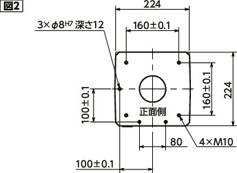 RSA-YS-330-550-B｜ロボットスタンド - 安川電機製ロボット対応 B 330