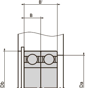 RS14-12.5-180-1-B｜標準ロープシーブ D/d＝14 適用ロープ径d 12.5