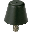 ゴムバンパ - ねじつき - 円錐台形状（おねじ） - NBRタイプ