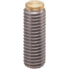 グラブスクリュー（ステンレス製） - 黄銅パッド