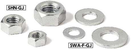 SWA-F-GJ|平座金(異種金属接触腐蝕防止処理)|NBK【鍋屋 SWA-F-GJ|平座金(異種金属接触腐蝕防止処理)|NBK【鍋屋