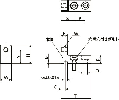 NLSP 寸法図