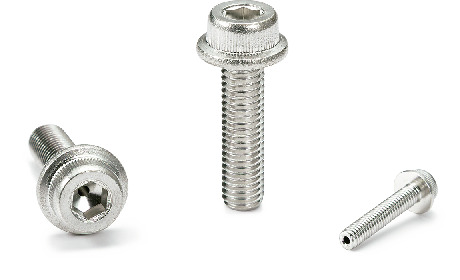 SVFSS-M6-PC｜フランジ付き六角穴付きボルト（ガス抜き穴付き / 特殊