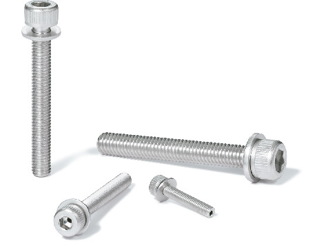 SVSI1S-M3-8｜座金組込み六角穴付きボルト（ガス抜き穴つき） M(並目