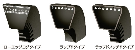 3V-1/3V-2/3V-3/3V-4 3V-5/3V-6/5V-2/5V-3/5V-4/5V-5/5V-6/5V-8/5V-10/8V-4/8V-6/8V-8/8V-10_T細幅Vベルト伝動
